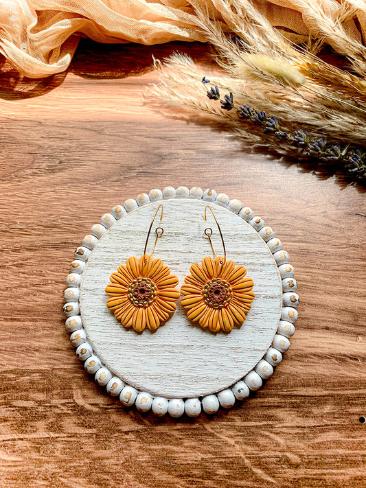 Sunflower Hoops