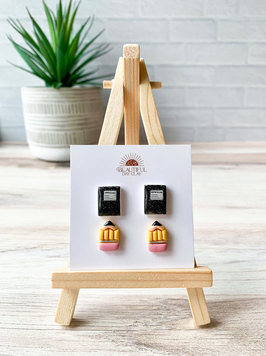 Notebook & Pencil Stud Pack