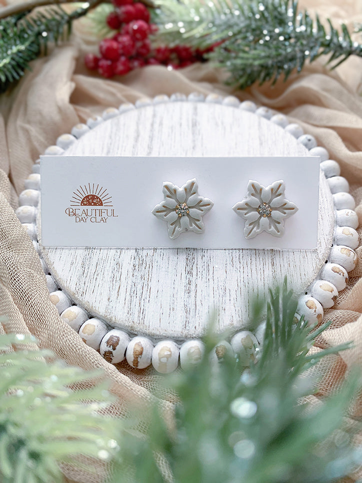 Snowflakes - Studs