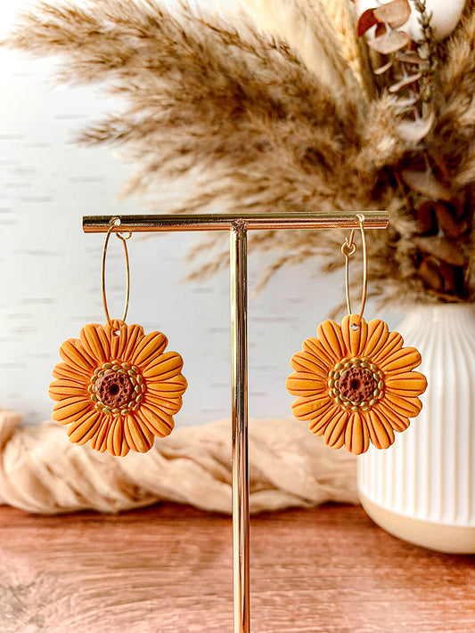 Sunflower Hoops