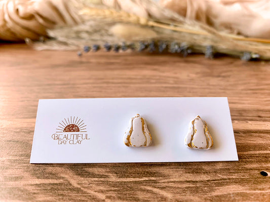 White Pumpkin Studs